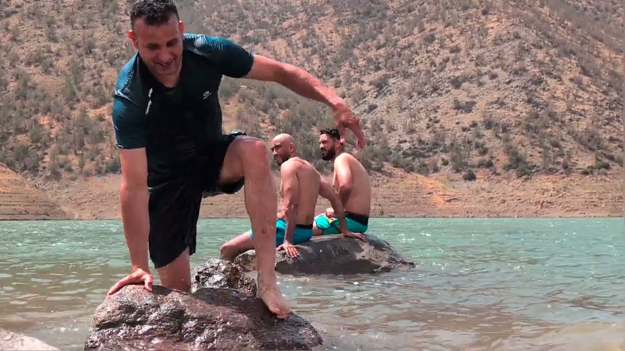 بعد تخييم في منتزه تيزكا تنتقلنا لسد ويرݣان مع احسن تبحيرة @Abderrahimtamar #travel #nature #اكسبلور