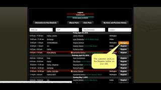 Integration of Class Registration for MINDBODY Online with MB Spirit