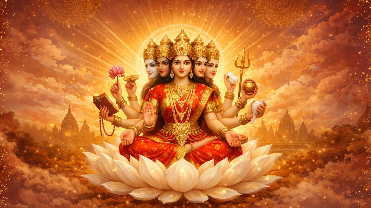 Gayatri Maha Mantra || गायत्री महा मंत्र || Divine Eyes Creations