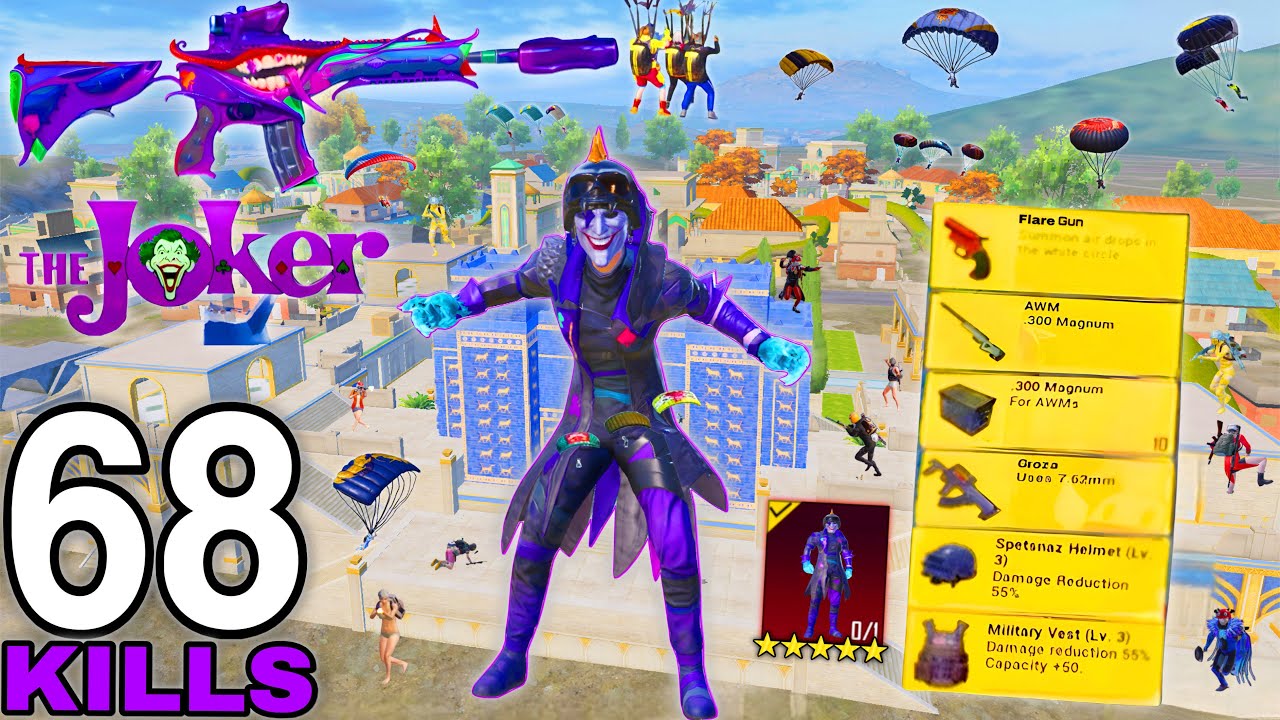 😈 MY NEW LEGENDARY BEST GAMEPLAY with REAL JOKER SET😍SAMSUNG,A7,A8,J5,J6,J7,J2,J3,XS,A3,A4,A5,A6,A7