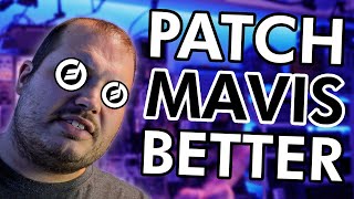 PATCH MAVIS BETTER // patches to advance your semi modular synths (with the Moog Mavis)