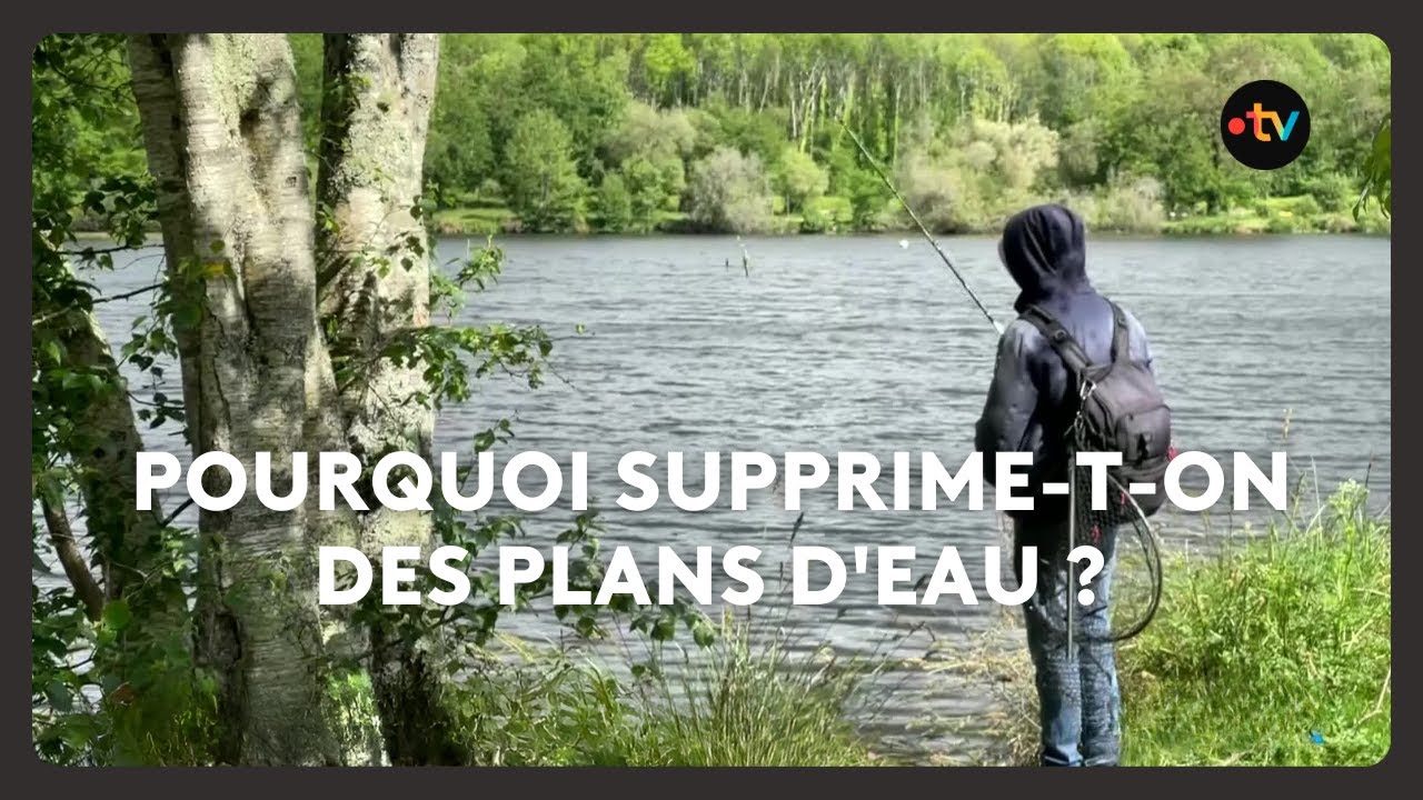 Depuis cinq ans, de plus en plus de plans d'eau sont effacés du paysage breton