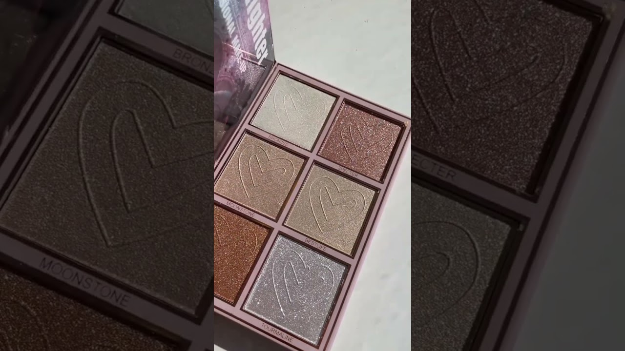 Christine Eyeshadow, Blusher, highlighter, lipstick, concealer, eye brow shadow pallete 