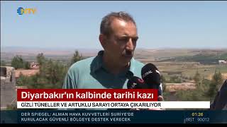Artuklu Sarayinda Kazı