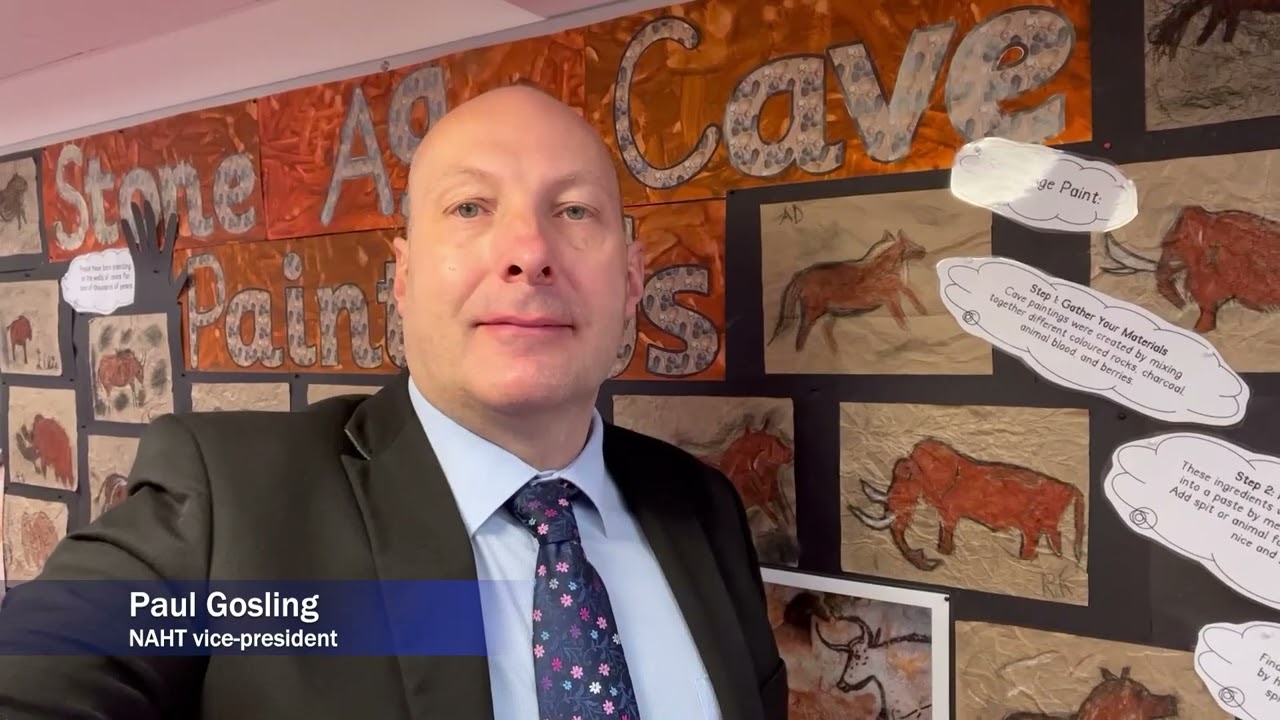 NAHT vice-president, Paul Gosling, on NAHT Annual Conference 2022