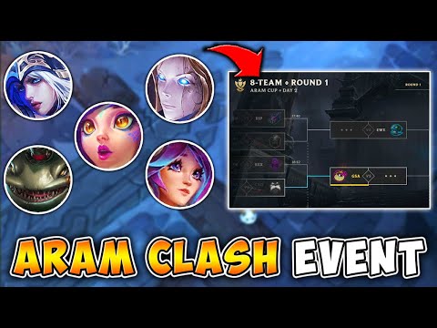 I PLAYED IN THE FIRST EVER ARAM CLASH TOURNAMENT! (THIS IS HYPE) 