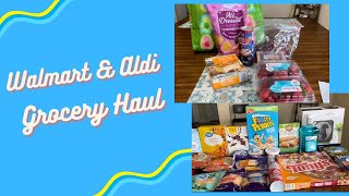 WALMART | ALDI GROCERY HAUL + WEEKLY MEAL PLAN