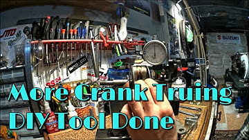 E19 - Crank Truing Quicky + DIY Porting Tool Done 2STROKE STUFFING