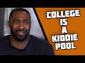Go To College, Get What You Need & Get The HELL Out! | Gilbert Arenas Calls College A "Kiddie Pool"