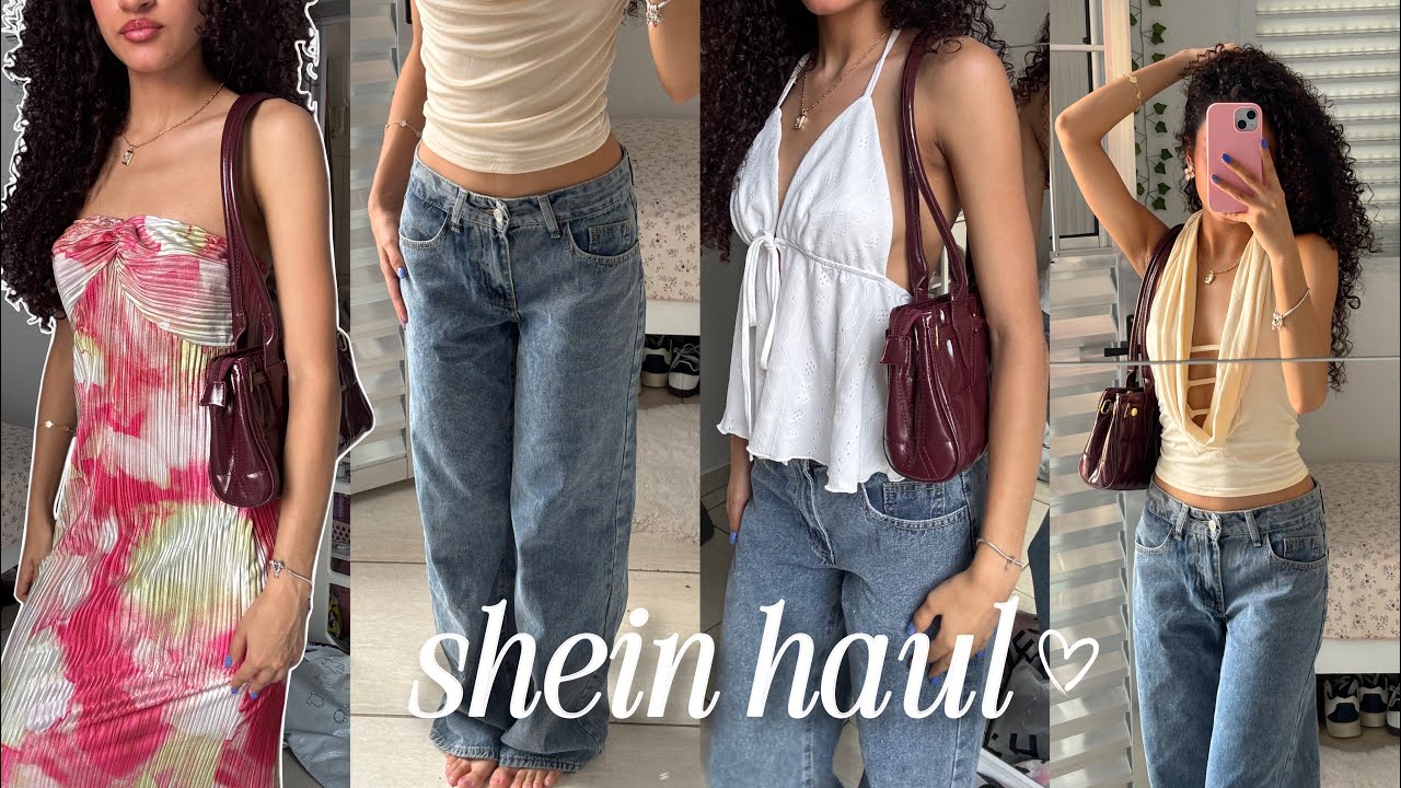 comprinhas na shein *SHEIN HAUL* bolsa, blusinhas, vestido++