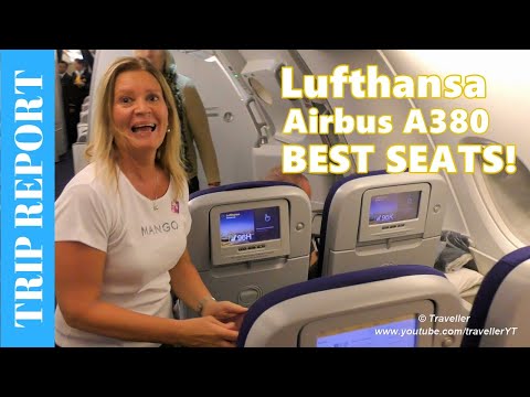 Review Lufthansa - Airbus A380 Upper Deck Economy Class Flight - Bangkok Suvarnabhumi to Frankfurt