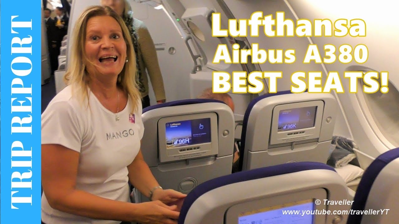 New Update Tripreport - LUFTHANSA Airbus A380 Long-haul UPPER DECK Economy Class Flight Bangkok to Frankfurt