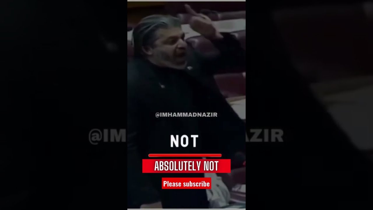 Powerful speech by Ali Muhammad Khan | ABSOLUTELY NoT Imran Khan