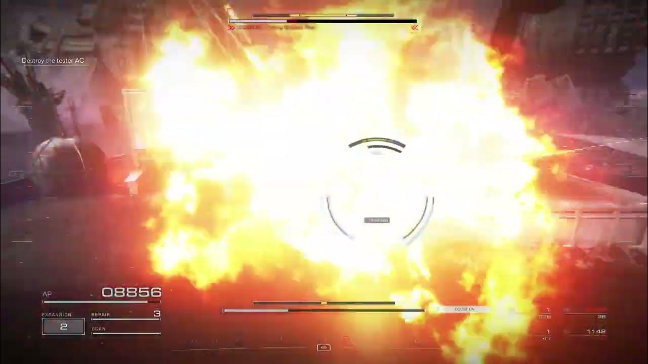 Armored Core 6 First Person mod in action (RIP Tester AC) YouTube
