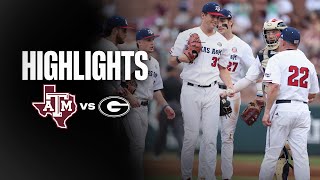 Highlights: Texas A\&M vs Georgia