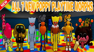 UPDATE - HOW TO GET *ALL 7 NEW  POPPY MORPHS* in Find The Poppy Morphs