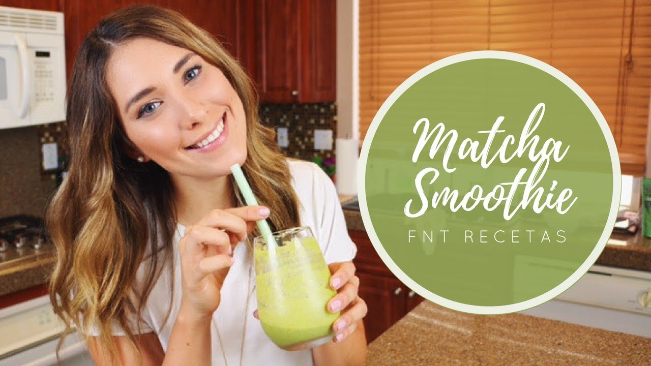 life facebook MATCHA SMOOTHIE || FNT RECETAS