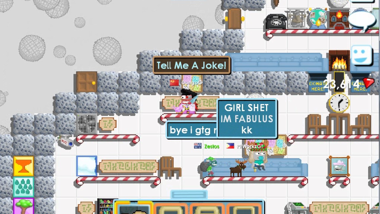 Growtopia - Harvesting 90+ yeti Hats trees! [Ft : Zestos, Pitworkz GT]