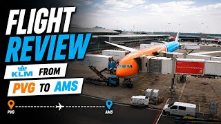 Is KLM Economy Worth It 13-Hour Flight Review on 777-300er PVG AMS
