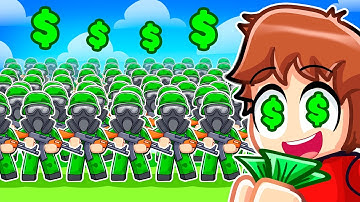 Spending $100,000 for the BIGGEST Army in Roblox!