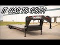 I HAVE to Get RID of my NEW Gooseneck trailer!!!... Here's why!!!