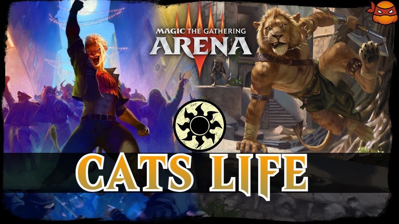 LIFE GAIN CATS | MTG Arena Mono White 70% WINS Lifegain Token Cat
