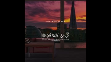 (كل من عليها فان....) تلاوة بصوت اسلام صبحي