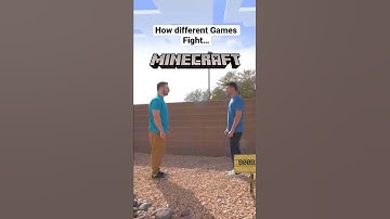 How different Games fight… #shorts #gaming