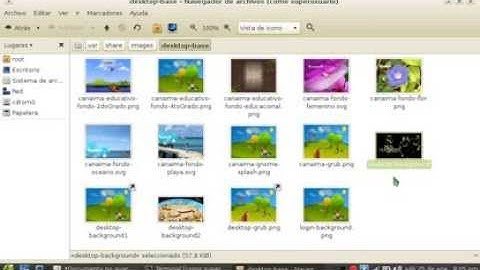 Como cambiar el fondo de pantalla de tu canaima
