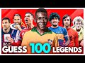 GUESS THE 100 FOOTBALL LEGENDS IN 3 SECONDS🤯 | FOOTBALL QUIZ MASTER |