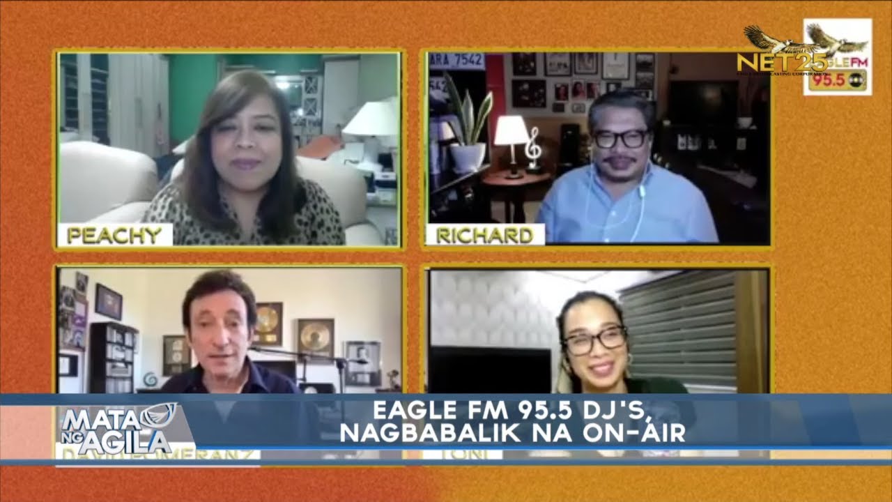 Eagle fm 95 5 djs nagbabalik na on air youtube