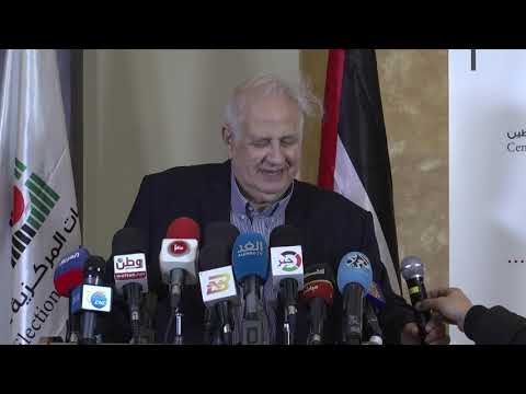 مؤتمر صحفي لرئيس لجنة الانتخابات د حنا ناصر