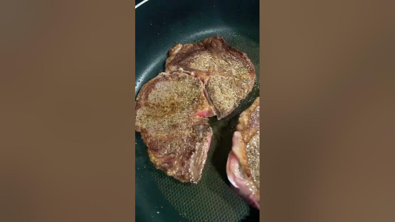 ASMR | FRIED STEAK | SATISFYING FRYING SOUNDS