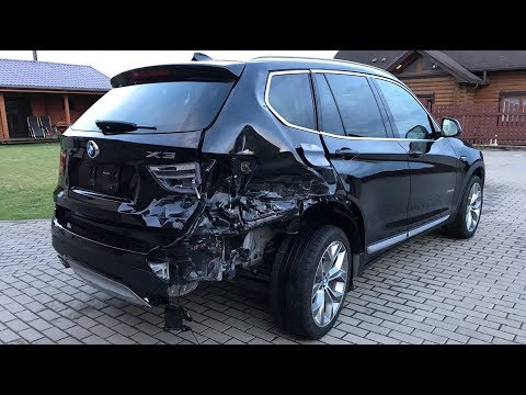 BMW X3. Body repair. Ремонт кузова.