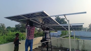 PMSurya Ghar Yojana 3.3Kw Solar Panel Installation Video||Raipur Vender Teams