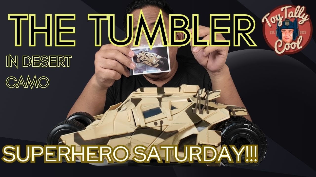 McFarlane Toys Camouflage Tumbler Unboxing & Review – The Dark