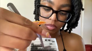 ASMR Doing Your Lash Extensions Roleplay