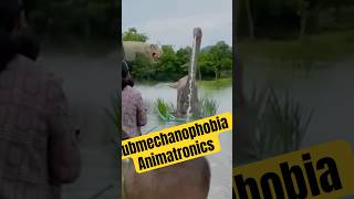 Scariest Semi Submerged Animatronics Submechanophobia #animatronic #animatronics #submechanophobia @fastpassfacts