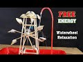 Amazing Water Wheel Relaxation | Water Wheel FREE Energy Device