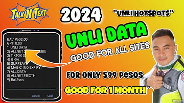 UNLI DATA TO ALL SITES | 599 Good for 1 Month Sulit na din | Tnt Simcard
