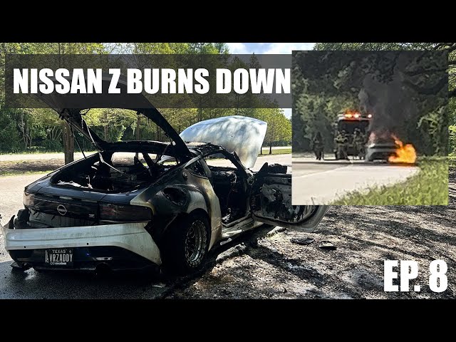 New Nissan Z Burst into Flames [RACEBOX Z EP. 8] - YouTube
