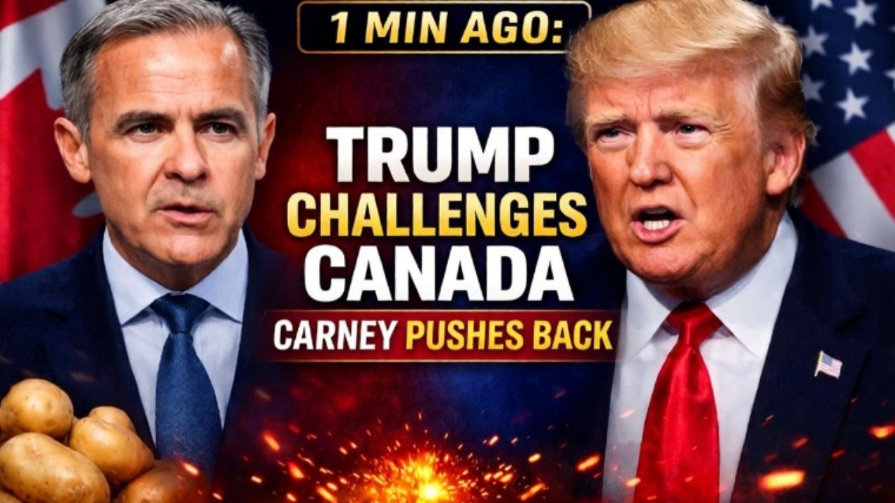1 минуту назад: Трамп бросает вызов Канаде по вопросу торговли картофелем — Карни отвечает ему.