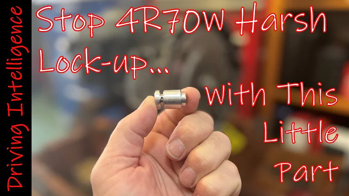 Fix Overdrive Shudder & Late Engagement: 4R70W Torque Converter Bypass Control Circuit Modification