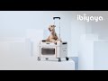 Perfect for fur kids' urban commuting | FC2012 Lavada Pet Transport Luggage | IBIYAYA