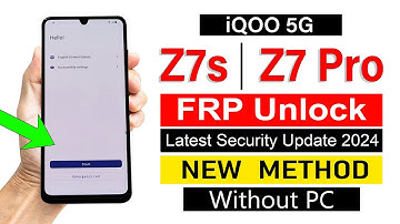 iQOO Z7s/ Z7 Pro Google Account Bypass  | 100% Working Method (without pc)