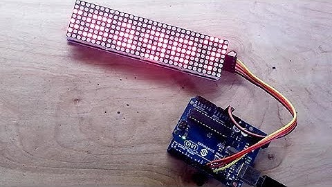 Configure your LED Matrix to work with MD MAX72XX