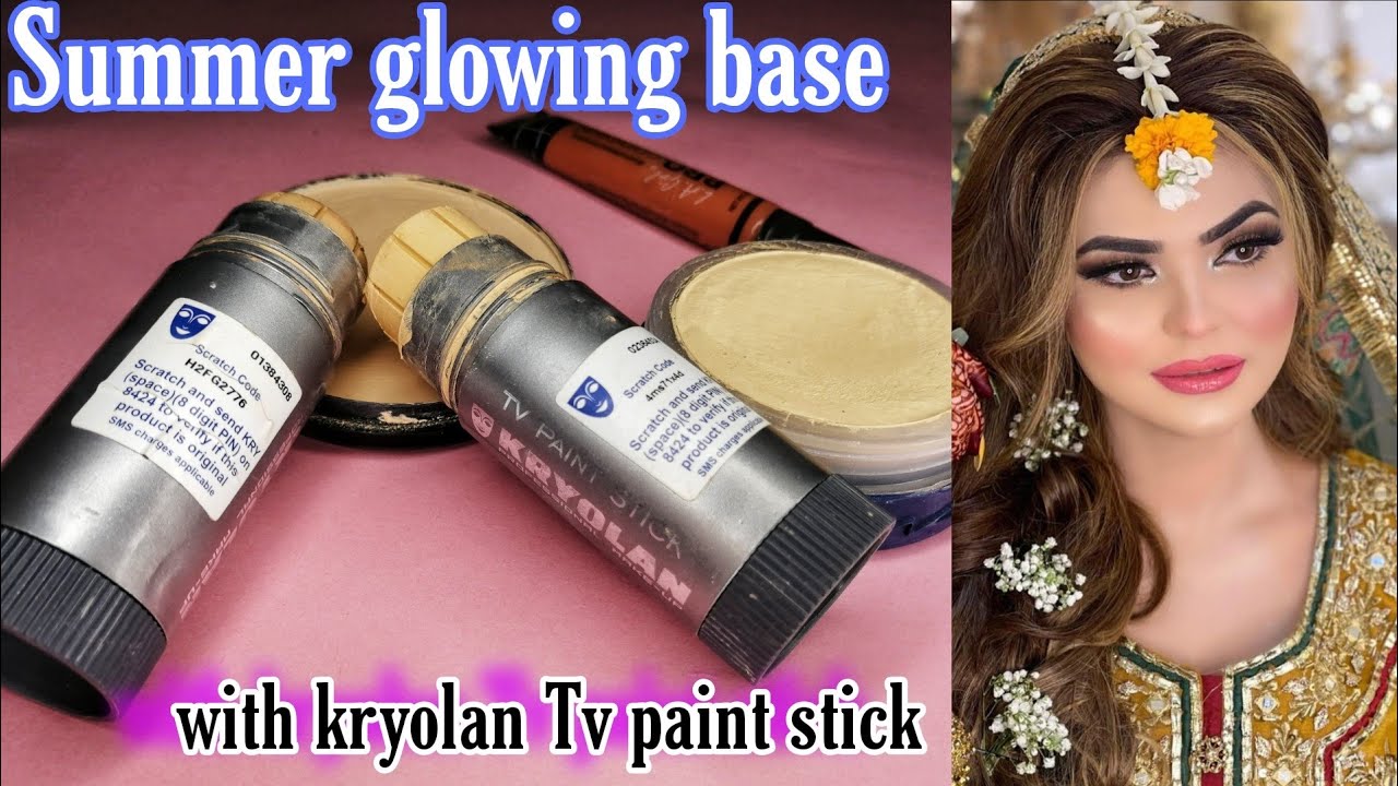 Kryolan Tv Paint Stick Original Vs Fake  Kryolan Stick-Demo & Review  #kryolan #kryolantvpaintstick 
