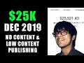 Earning $25K/mo on KDP with No Content &amp; Low Content Book Publishing