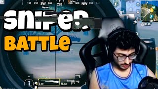 Amazing SNIPER BATTLE EVER @CarryMinati Playing BGMI Crazy Gameplay Ever