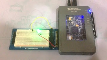 myRIO control LED blinding